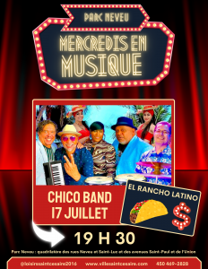 Mercredi en musique - Chico Band @ Parc Neveu