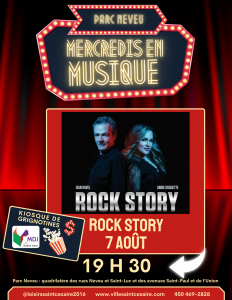 Mercredi en musique - Rock Story @ Parc Neveu